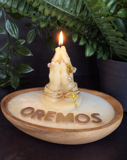 Handmade Prayer Candle