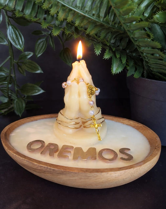 Handmade Prayer Candle