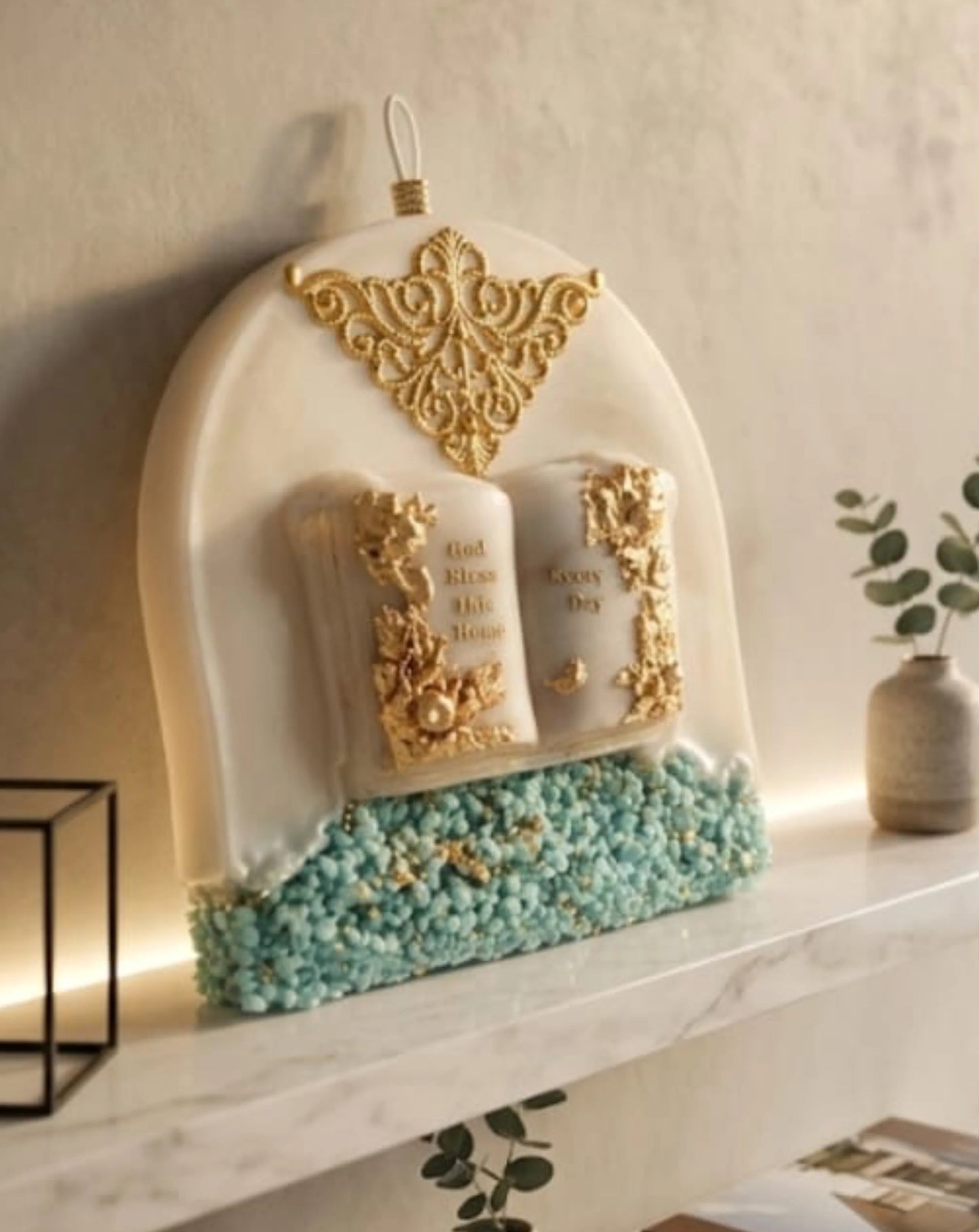 Bless This Home Candle
